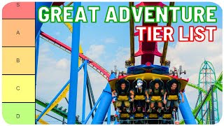 The Ultimate Tier List of Six Flags Great Adventure