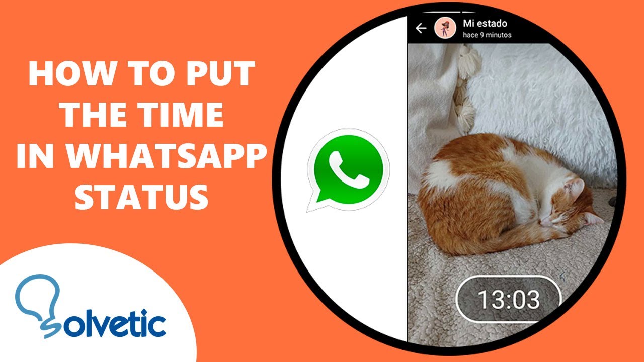 🕑 How to Put the Time in WhatsApp Status YouTube