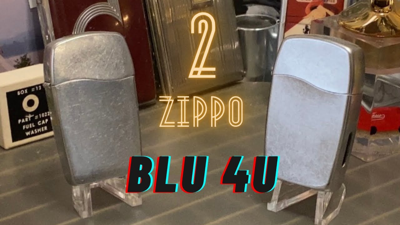 A Pair Of Blu Butane Lighters I 05 G 07 YouTube