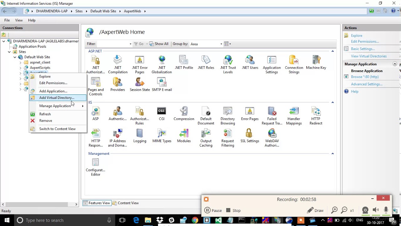 Axpert 9.6 to 9.8 - YouTube