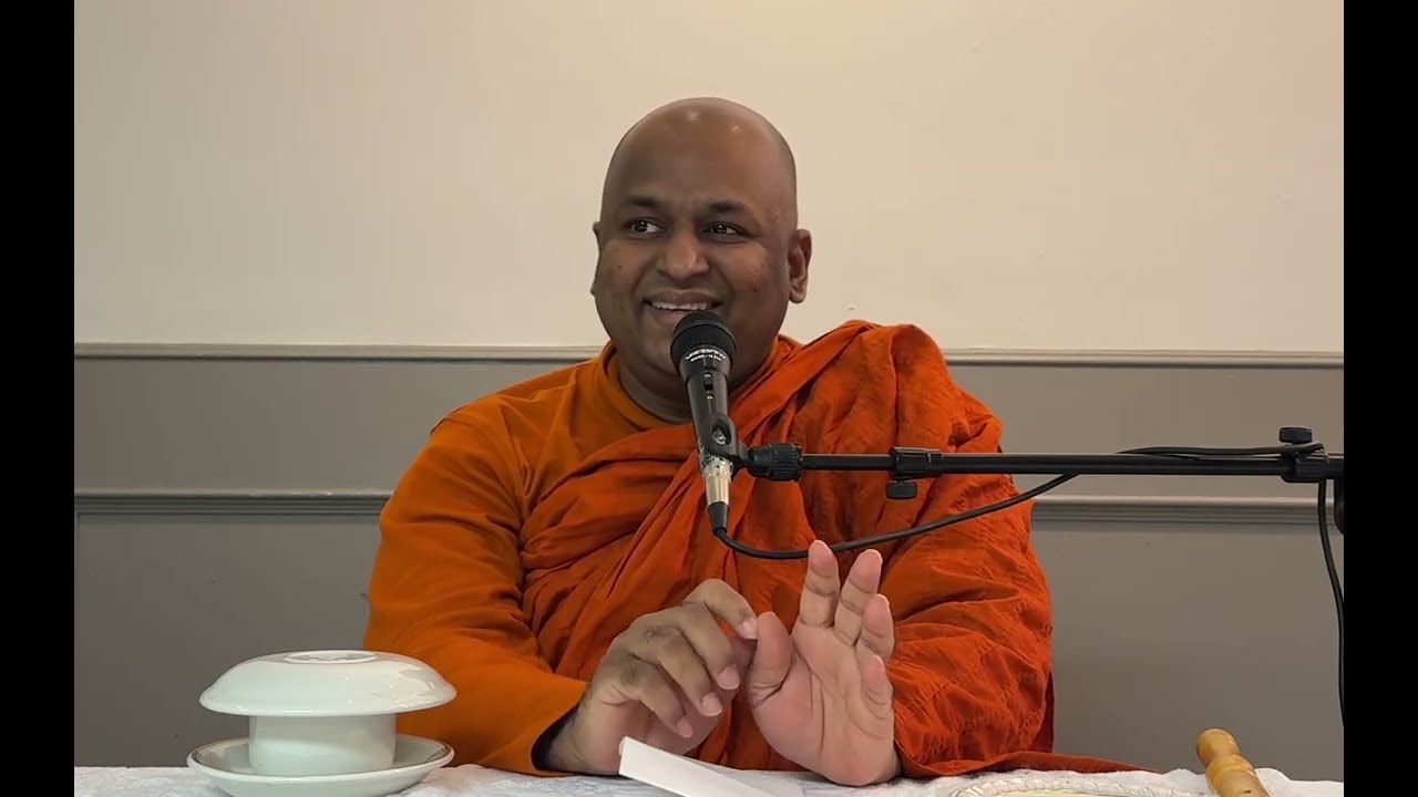 Most venerable Talalle Chandakitthi Thero’s visit to Calgary Nov 2024 - Dhamma Talk 2 of 3