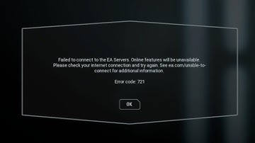 How To Resolve Battlefront 2 Error Code 721?
