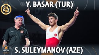 GOLD GR - 77 kg: Y. BASAR (TUR) v. S. SULEYMANOV (AZE)