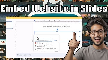 Een website insluiten in Google Slides | Live Links (2025)