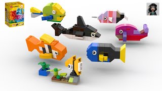 FINDING NEMO Lego classic 11011 ideas How to build easy