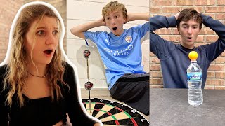 THATS AMAZING'S BEST TRICK SHOTS *Reaction* ! | Match Up