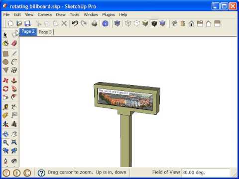 Sketchup Animation using the Mover ruby