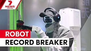 Robot barista breaks world record in Beijing | 7NEWS