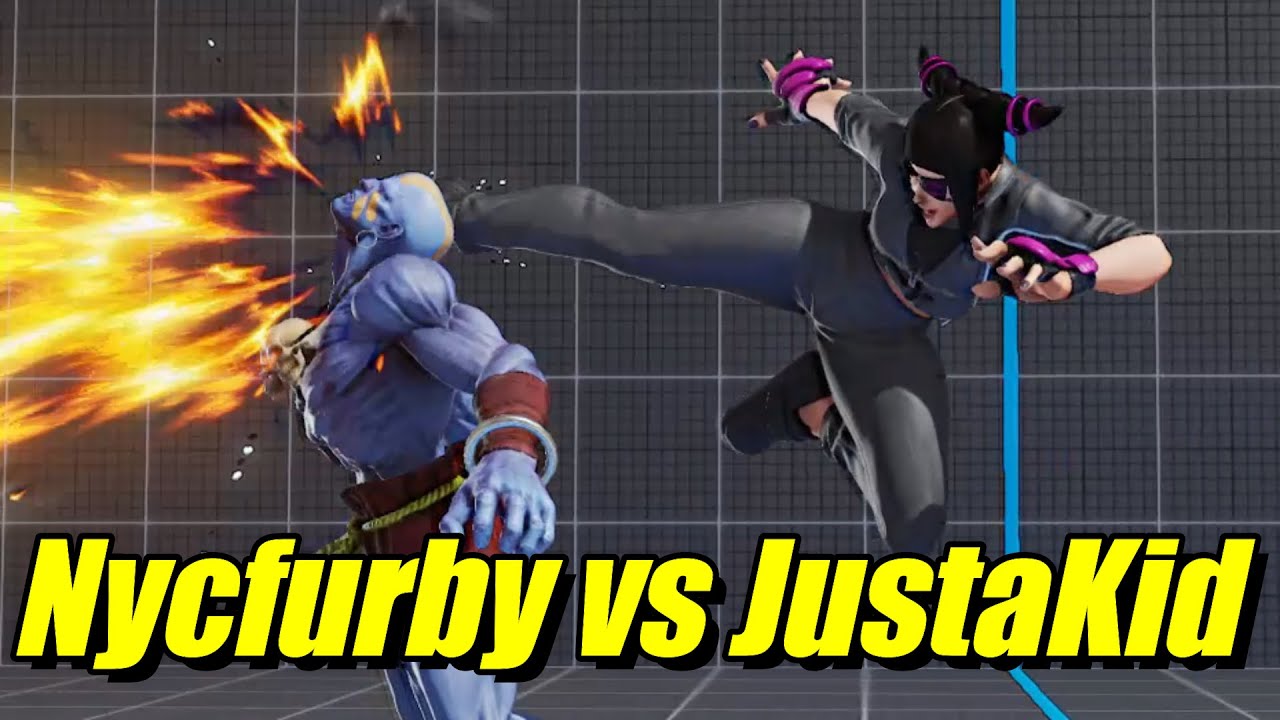 Street Fighter V: JustaKid (Juri) VS Nycfurby (Dhalsim)