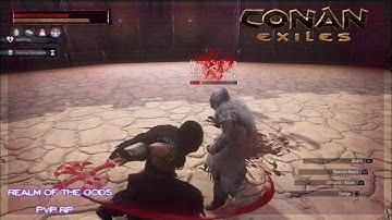 CONAN EXILES PVP Arena Gladiator event (PS4)