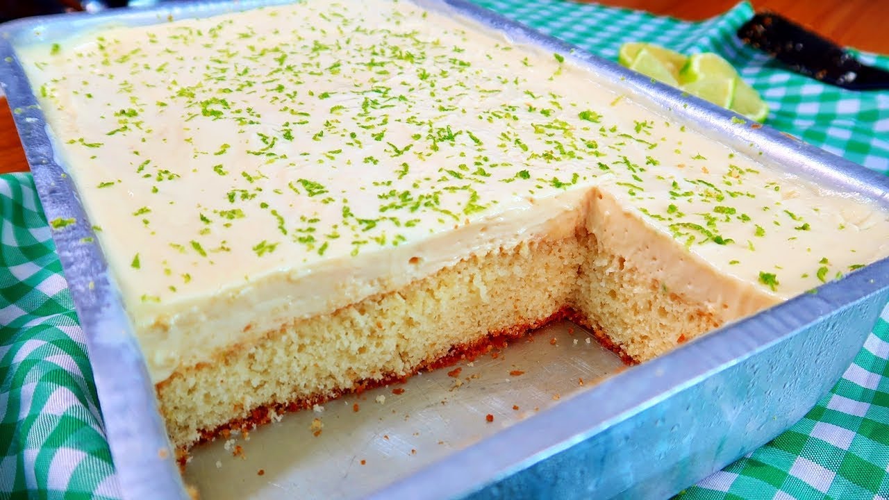 BOLO MOUSSE DE LIMÃO NA TRAVESSA | O MELHOR QUE EU JÁ COMI