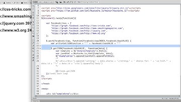 (6/10) Appending Mustache.js HTML to Page - Graphing Data with HTML5 Animation