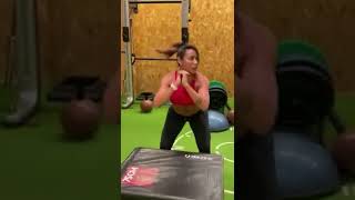 Gym girls motivetion🔥| Hot girl workout 🥵 | fitness hub #shorts