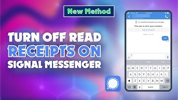 How to Turn Off Read Receipts on Signal Messenger 2024 | Skill Wave