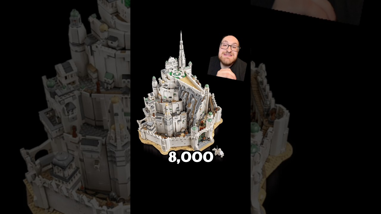 LEGO FINALLY Revealed the Minas Tirith! #lego #legos #legostarwars #starwars #legosets #legotoys