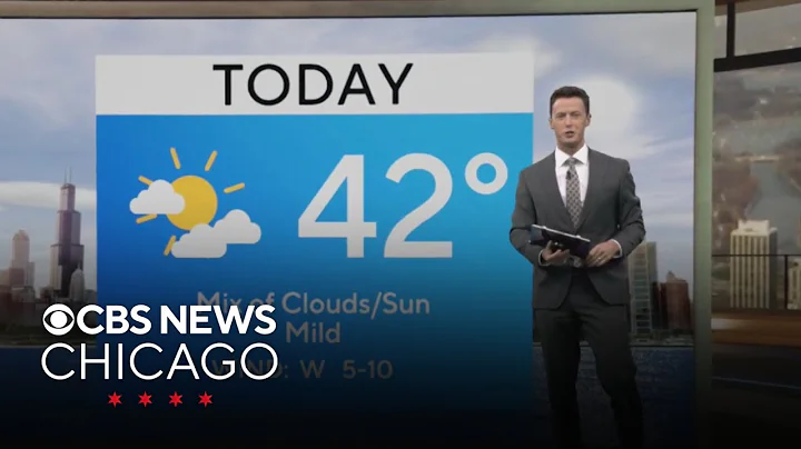 Warmer weather in Chicago on Wednesday