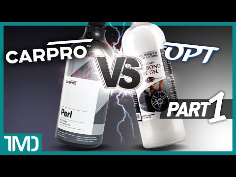 Carpro Perl VS Optimum Opti-Bond Tire Gel | Tires & Black Trim | Initial Application & Review