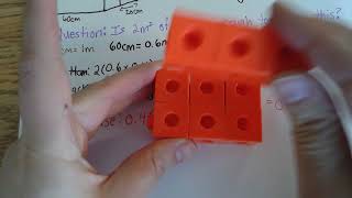 Surface Area of a Composite object: 3 Rectangular Prisms