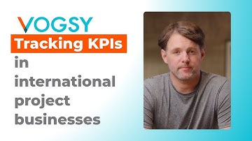 How VOGSY tracks KPIs across global project businesses