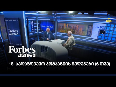 18  სადაზღვევო კომპანიის შედეგები (6 თვე)