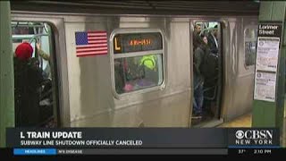 It's Official: L Train Is Shutting Down