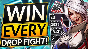 WIN EVERY FIGHT OFF DROP - PREDATOR TIPS to Rank Up - Apex Legends Guide