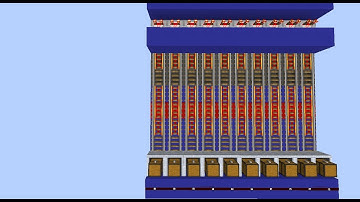 Double Speed Minecart Unloader: Tile-able, Simple, Inexpensive | Minecraft 1.14.4