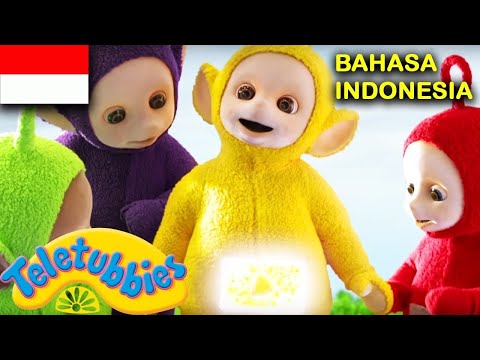 ★Teletubbies Bahasa Indonesia★ Kotak Musik - Genangan Air - Waktu Bangun Tidur ★ Kartun Lucu HD