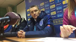 Aidy Boothroyd - Ukraine 0:2 England - U-21 - EQ-2019