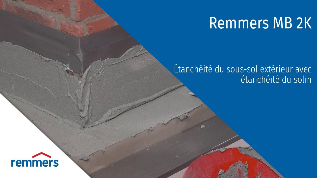 Remmers MB 2K Étanchéité du soussol extérieur avec étanchéité du — free download