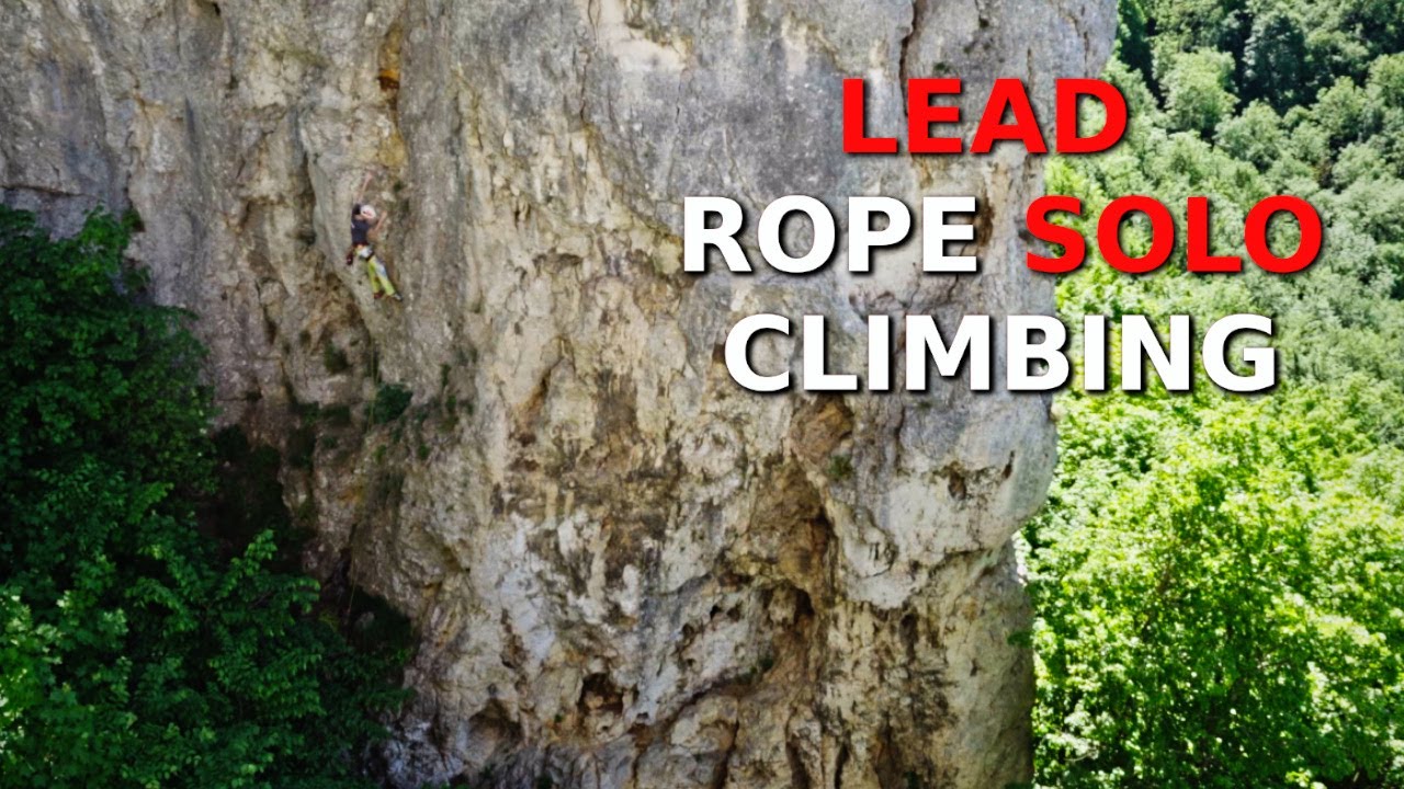 Lead Rope Solo Climbing Reußenstein Classics 1 Blähsir YouTube