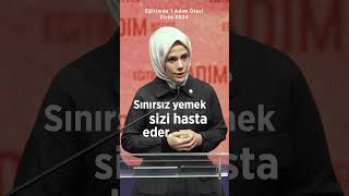 Esra Albayrak: 'Her insan yönünü bulabilmek için bir pusula olarak sınırlara muhtaçtır.” #Zirve2024