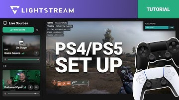 Lightstream Studio - Playstation 4, Playstation 5, and Playstation 5 Pro Walkthrough