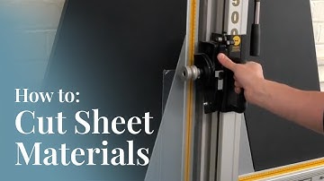 How to Cut Sheet Materials | Keencut EXCALIBUR 5000