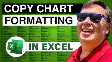 Excel - Quickly Recreate a Chart in Excel: Copy Chart Formatting Tutorial - Episode 1008