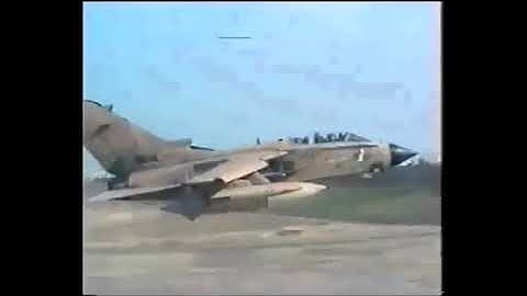 RAF Tornado GR1 during 1991 Gulf War