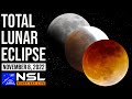 Total lunar eclipse live   november 8 2022  new york  kopernik night sky live