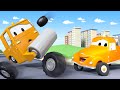 Каток Стив - Эвакуатор Том в Автомобильный Город 🚗 детский мультфильм