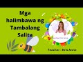 Mga Halimbawa ng Tambalang Salita | Grade 3 Filipino