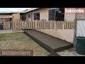 How to Setup and Pour a Concrete Foundation for Rooms addition and Extended Houses