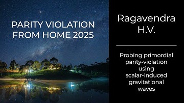 Ragavendra H.V - Probing primordial parity-violation using scalar-induced gravitational waves