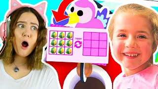 WHO OPENS THE MOST LEGENDARY PETS IN ADOPT ME WINS w/ Ruby and Bonnie screenshot 3