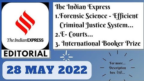 28th May 2022 | Gargi Classes The Indian Express Editorials and Ideas Analysis | By R.K. Lata