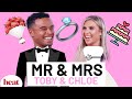 'She will propose first!' Chloe and Toby play Mr & Mrs 💍