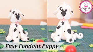 Easy Fondant Puppy Modelling | Cake Topper | Cake Tour