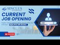 Current Job Openings in India, Gulf & Europe | Apply Now with Sinclus | July 2025 Recruitment Drive