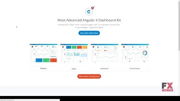 Cubic - Angular 4 Admin Template with Multiple Dashboard        Hammu