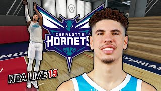 LAMELO BALL in NBA LIVE 19