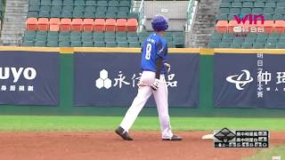 20181223富邦U18 岳政華2次紮實擊球