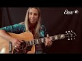 Mandy Rowden Acoustic Guitar Lesson Blues Turnaround Sponsored By Elixir Strings mp3